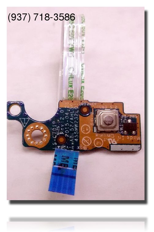 HP 15-ba022nr Power Start Button Replacement $12.00