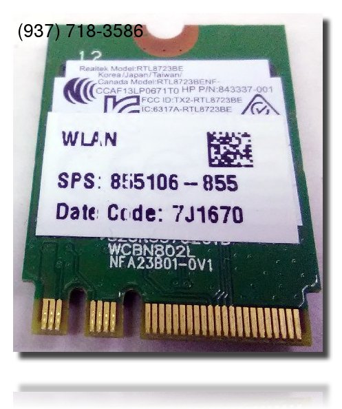 HP 15-ba022nr wireless Card Replacement $5.00