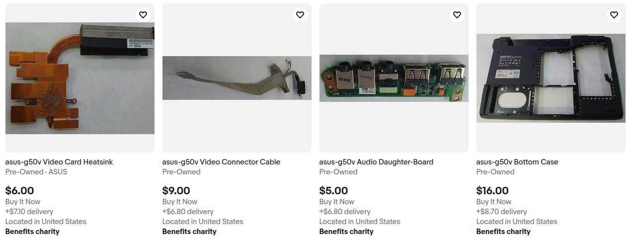 G50 Parts