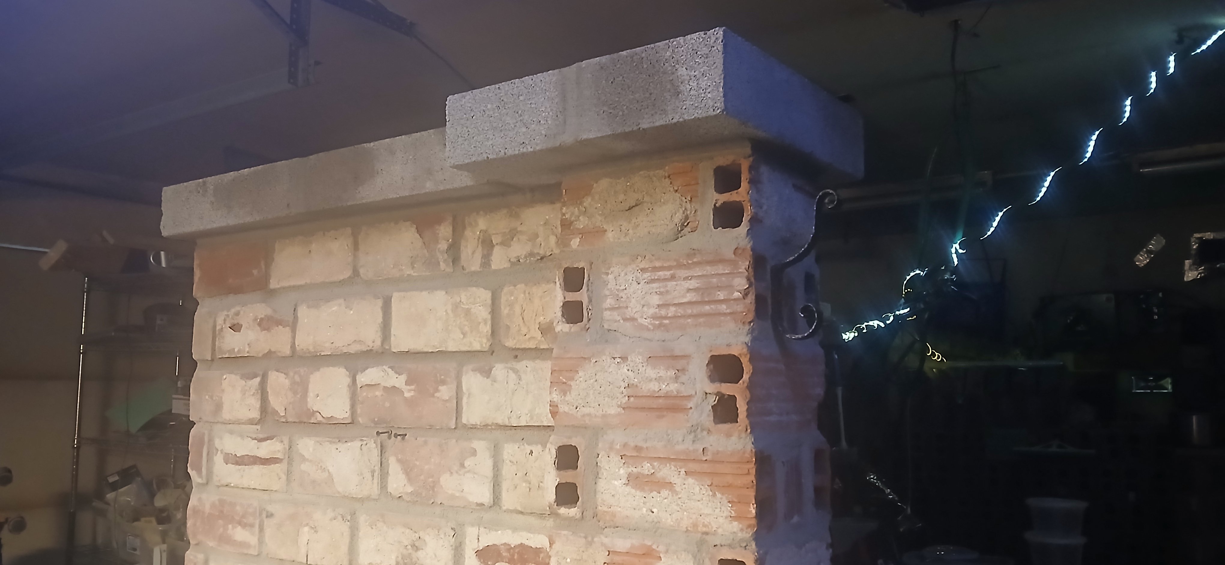 Capping the  wall