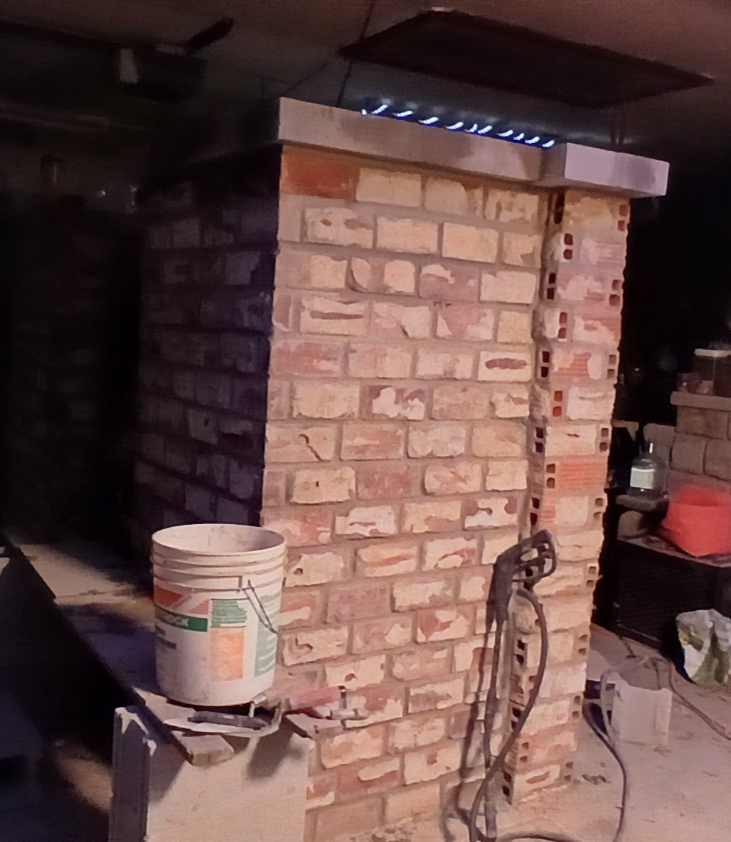 Capping the  wall