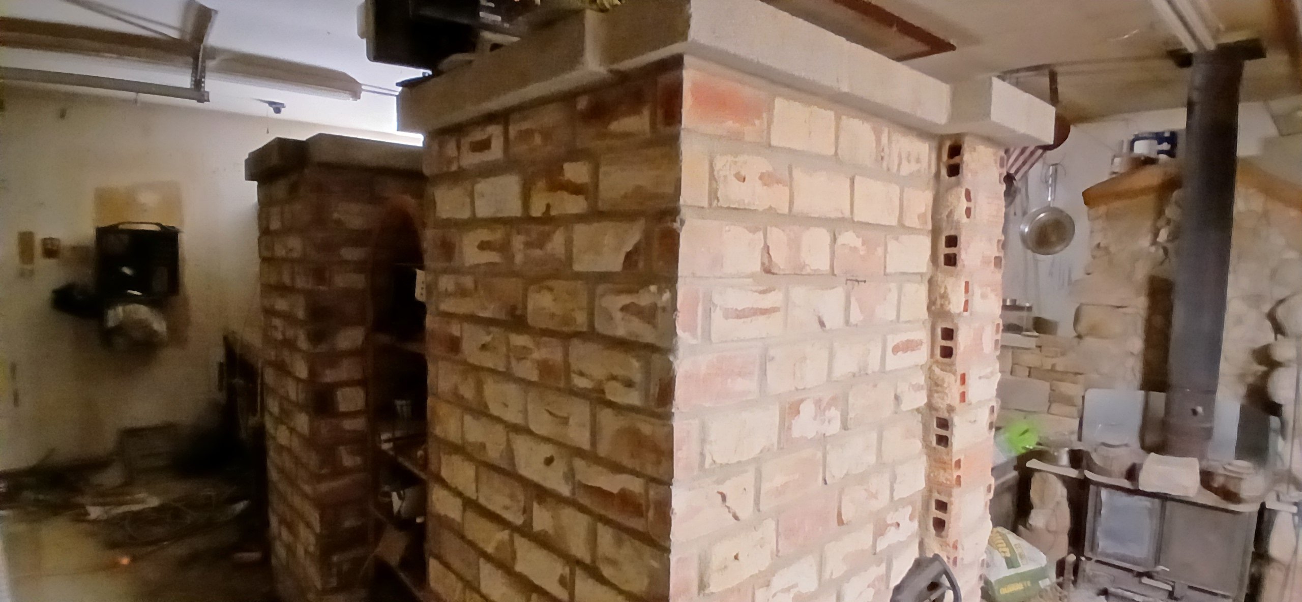 Capping the  wall