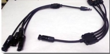 MC4 Solar Panel Combiners