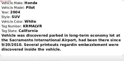 Lynda Embezzles