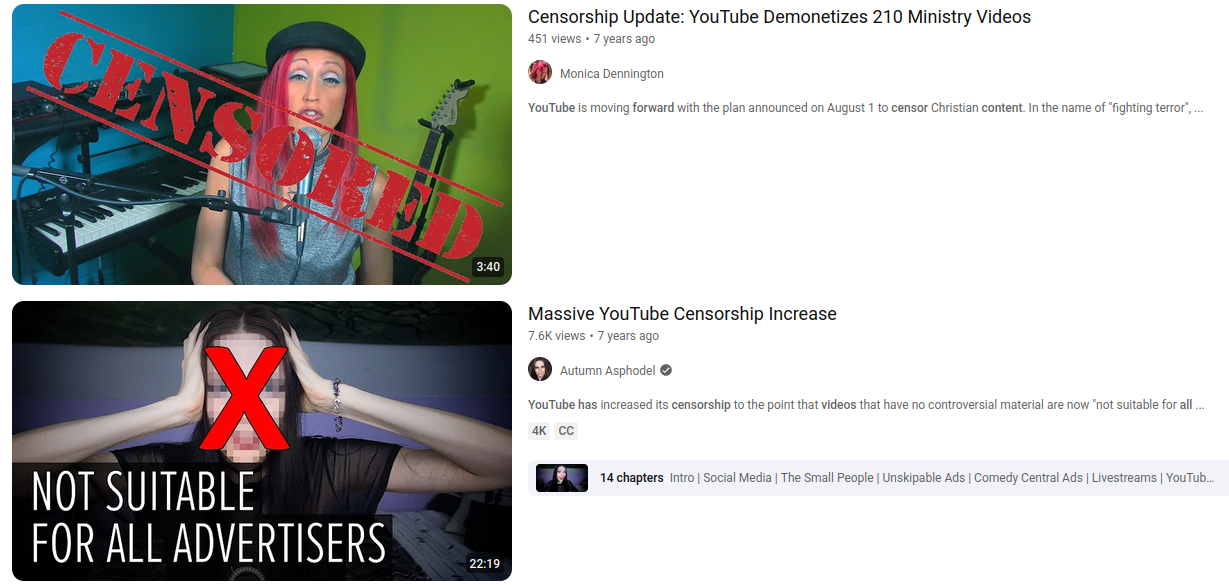 Youtube known suspect