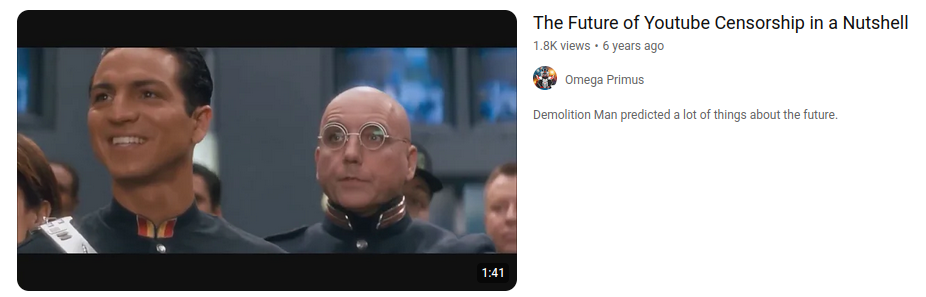 Youtube known suspect
