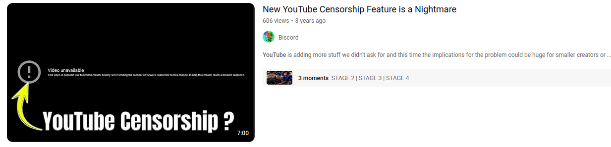 Youtube known suspect